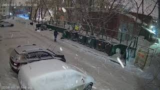 Ночь. Включение подсветки по детектору человека